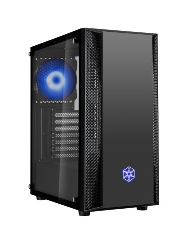 Case SilverStone FARA B1 RGB Midi-Tower Nero Tempered Glass