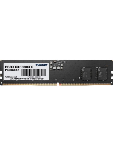 RAM DIMM Patriot SIGNATURE LINE DDR5 4800 Mhz Da 16GB (1x16GB) Nero CL40