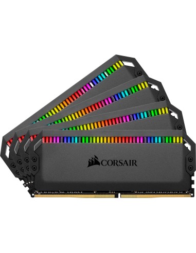 RAM DIMM Corsair Dominator Platinum RGB DDR4 3200 Mhz Da 32GB (4x8GB) Nero CL16 INTEL XMP