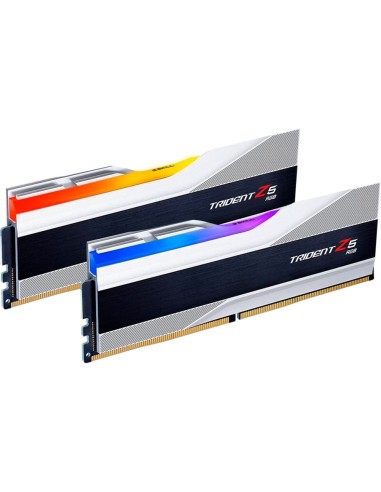 RAM DIMM G.Skill Trident Z5 RGB DDR5 8000 Mhz Da 48GB (2x24GB) Silver CL40 INTEL XMP