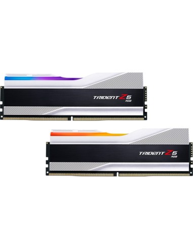 RAM DIMM G.Skill Trident Z5 RGB DDR5 8000 Mhz Da 32GB (2x16GB) Silver/Nero CL38 INTEL XMP