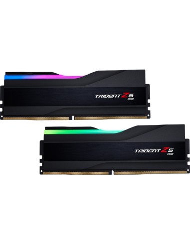 RAM DIMM G.Skill Trident Z5 RGB DDR5 6000 Mhz Da 64GB (2x32GB) Nero CL32 INTEL XMP